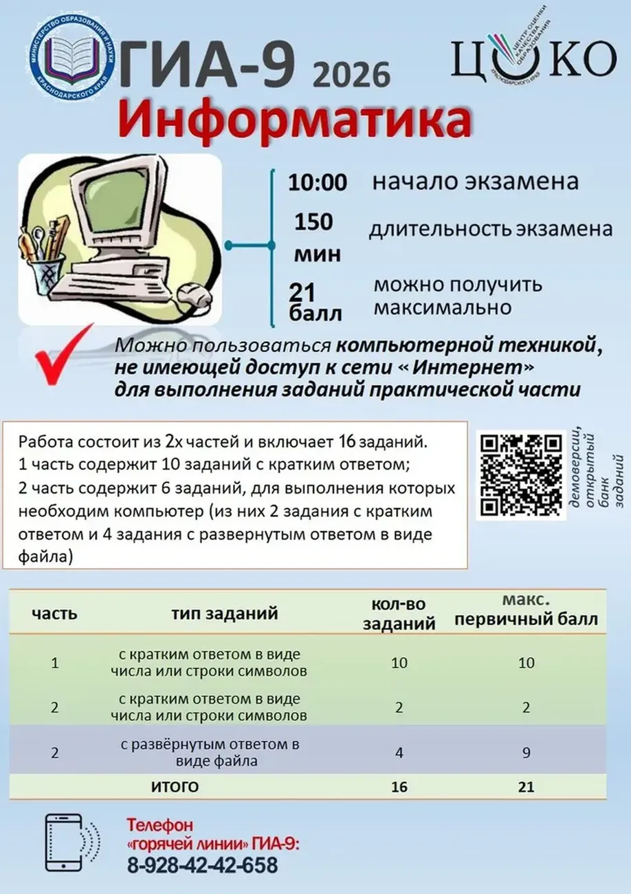 ИНФОРМАТИКА 9